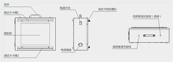 HC6500影像測試標準透射燈箱6